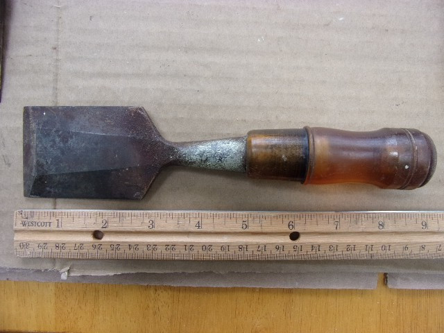 vintage chisel lot stanley mayhew and unk red handle
