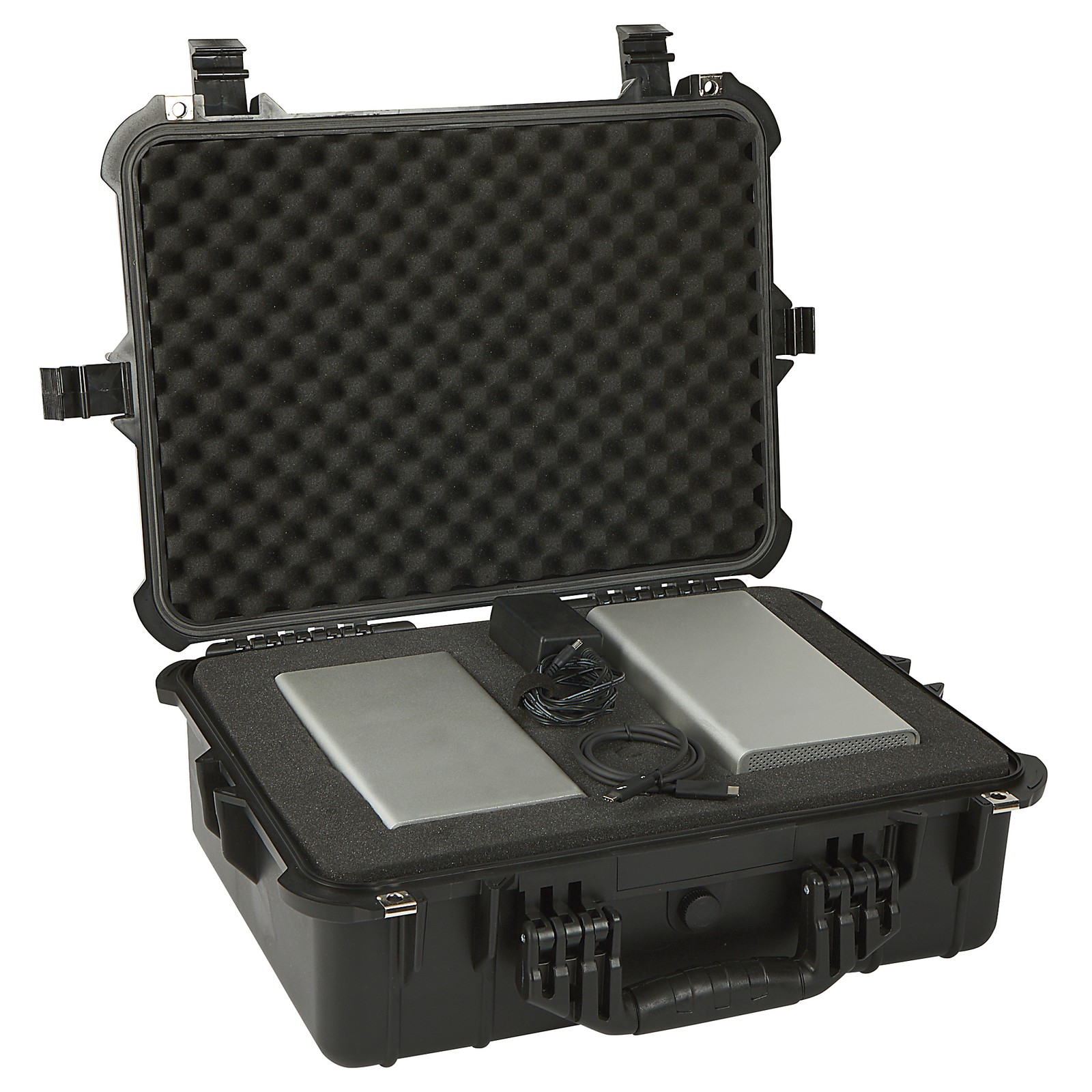Strongway 20in. Protective Storage Case, IP65 Water Resistant, Black