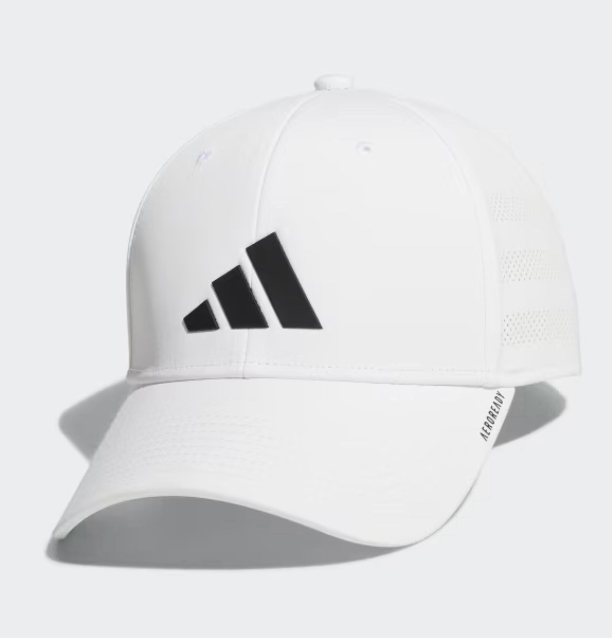 ADIDAS Gameday 4 Men’s Stretch Fit Hat Cap White Size L/XL Aeroready GC4382 NEW