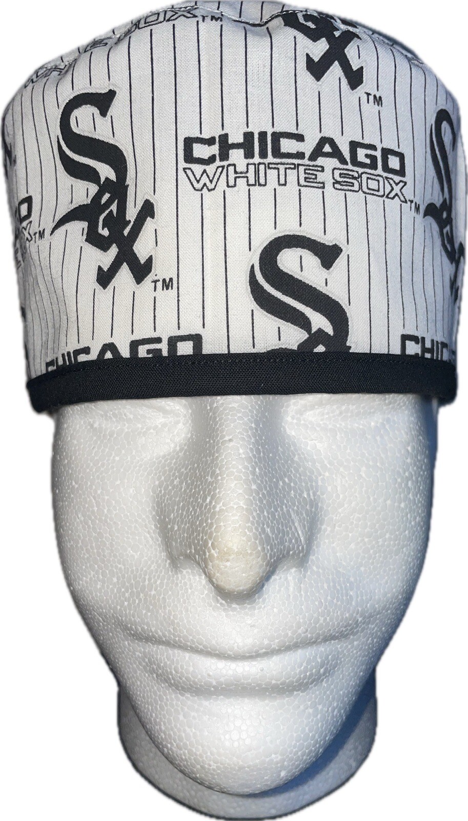 MLB Vintage Chicago White Sox Pinstriped Scrub Hat Chemo Cap