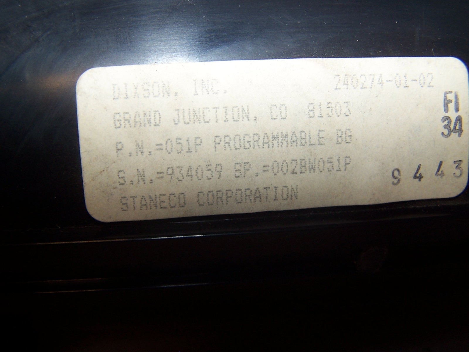 NEW AMETEK DIXSON PERCENTAGE PROGRAMMABLE BARGRAPH LED DISPLAY MODEL 051P