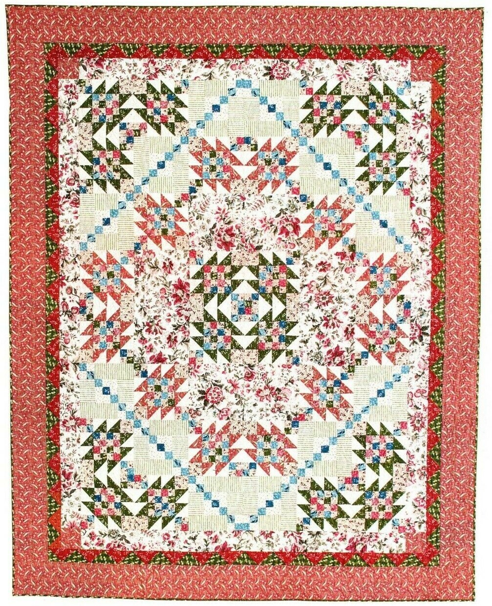 Garden Gate Quilt Pattern Pieced BF