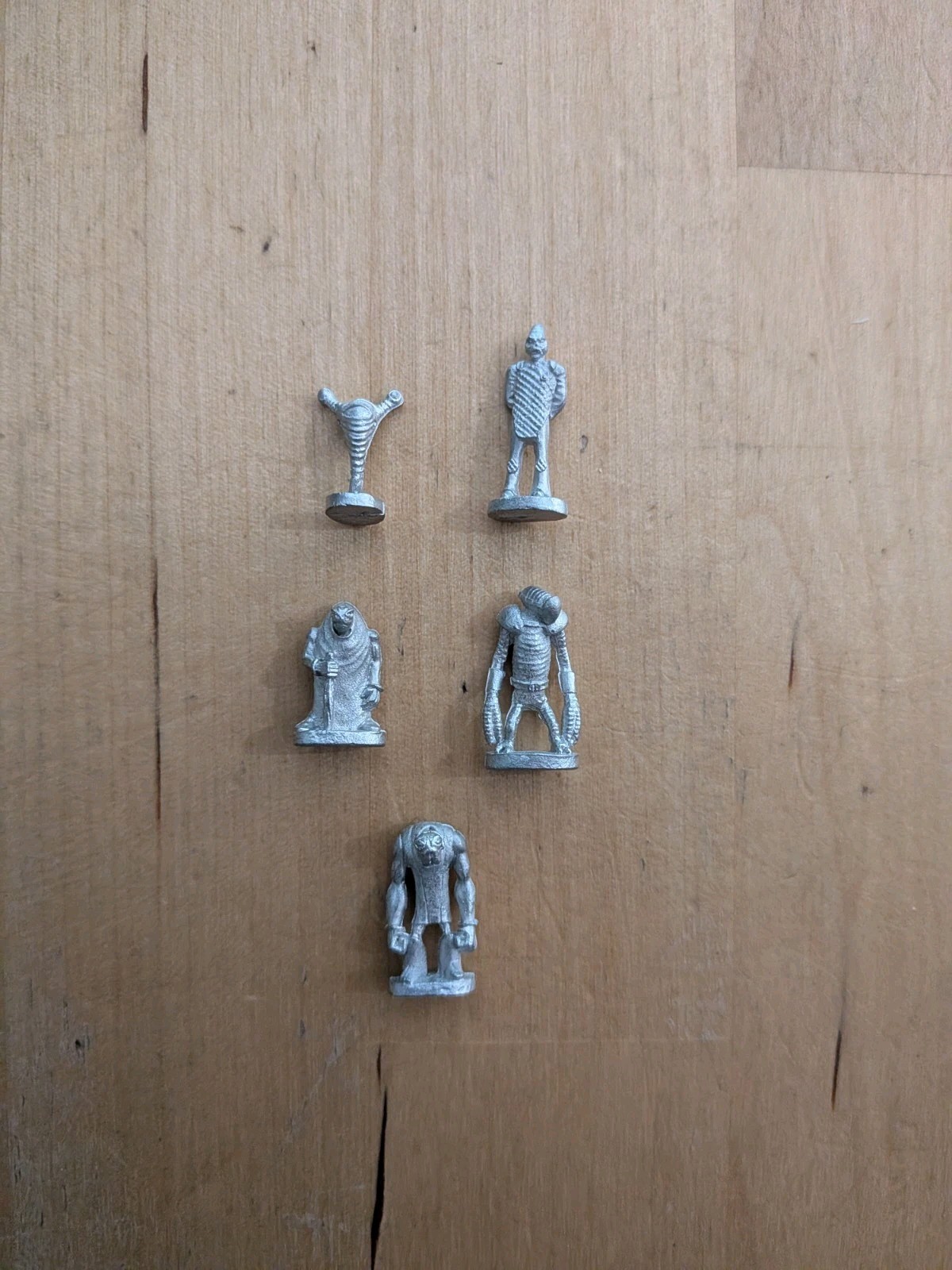 Critical Mass 15mm Mercenaries Captain Bytt And Crew Metal
