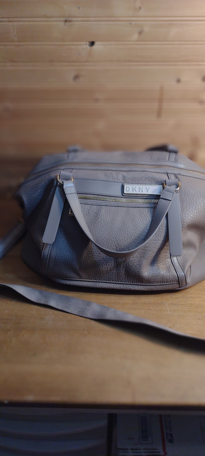 DKNY Rapture Weekend Boarding Back In  Dark Lilac