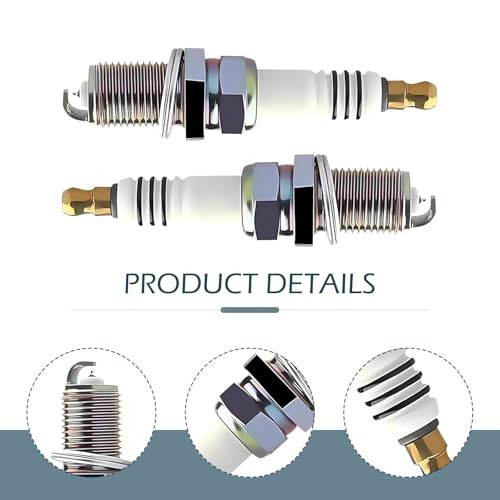 4 PCS Iridium Spark Plugs, High-performance Ignition System Spark Plug,