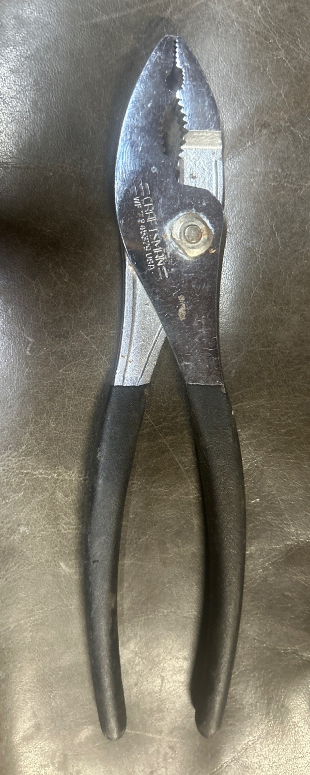 Vintage Craftsman 45379 WF  8” Long Slip Joint Pliers ... Made In USA