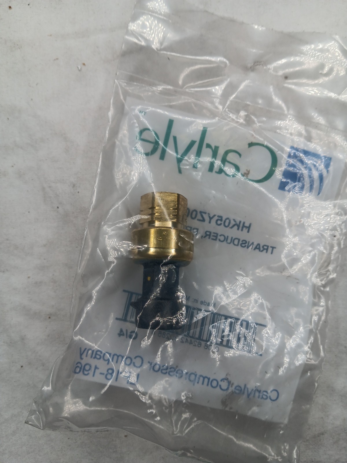Carlyle HK05YZ007 Pressure Transducer