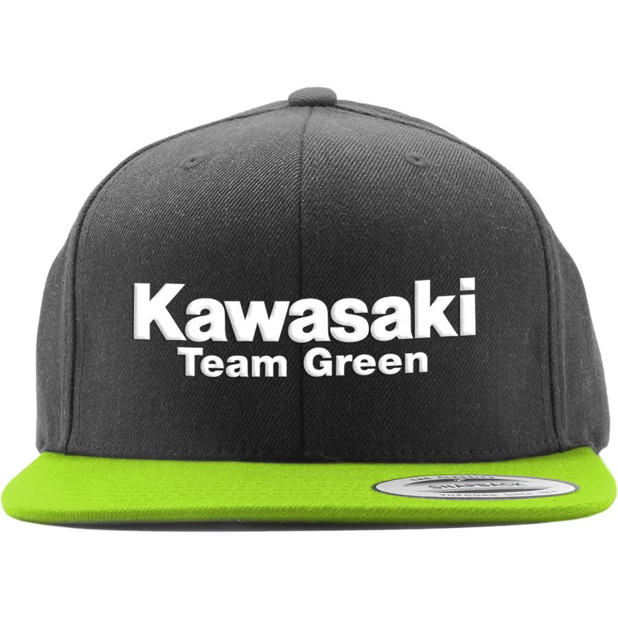 Factory Effex Kawasaki Team Green Trucker Hat - Black/Green 22-86104