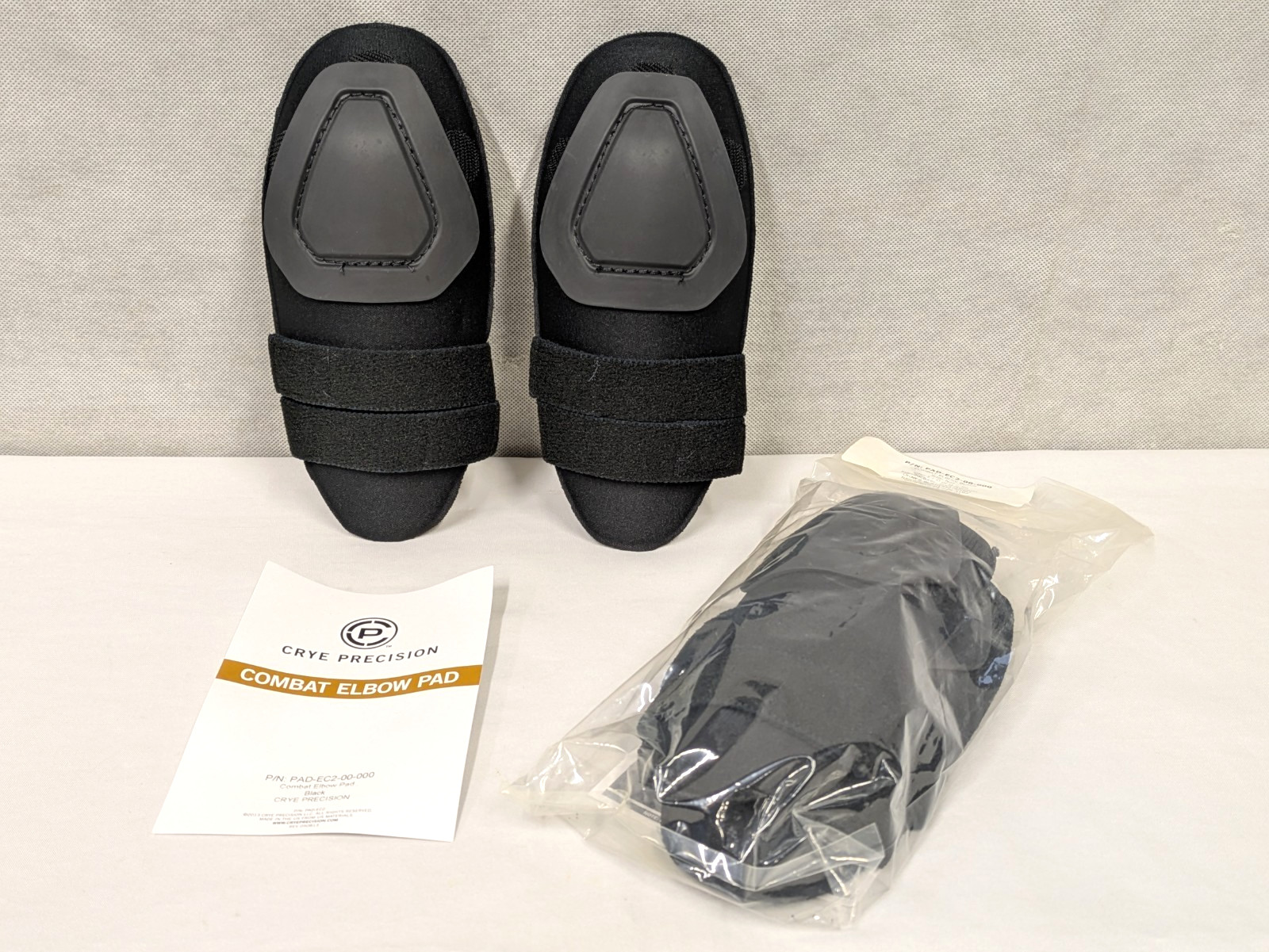 Genuine US Army Military - Crye Precision Combat Elbow Pads Black  - NEW