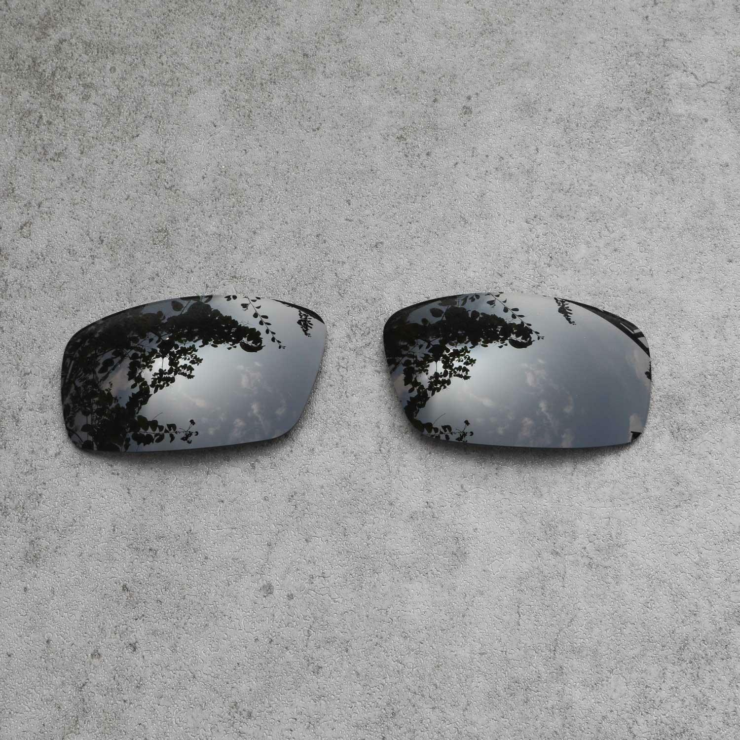 Walleva Black Polarized Replacement Lenses For Spy Optic Logan Sunglasses
