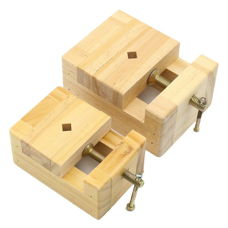 China Solid Wood Engraving Bed Small Jig Stone Engraving Fixed Seal Cutting Tool