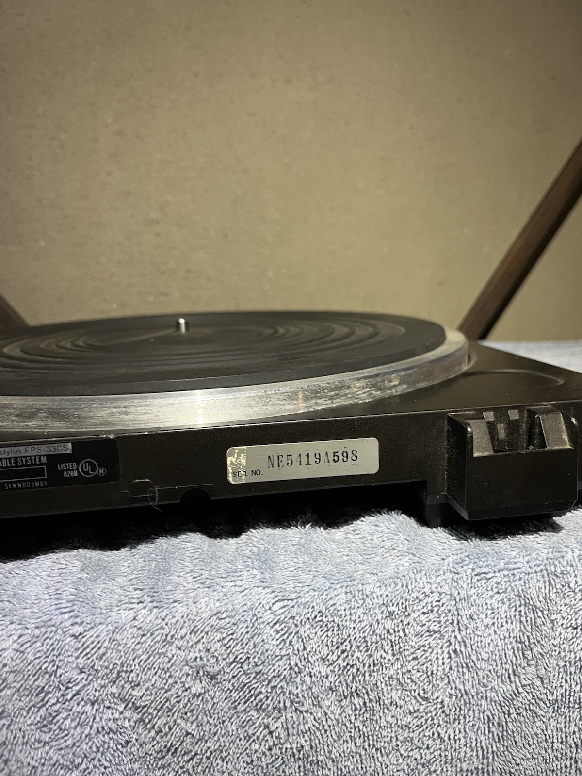 Vintage Technics SL-DD24U Direct Drive Automatic Turntable - Untested
