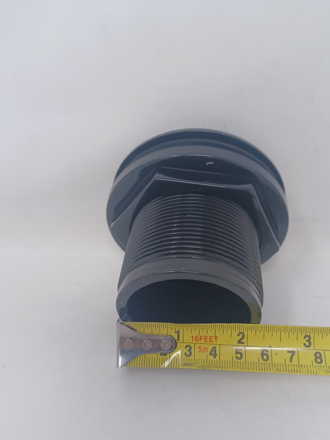 2 Lifegard Aquatics Standard Threaded Bulkhead Kit for Fish Aquariums High Impac