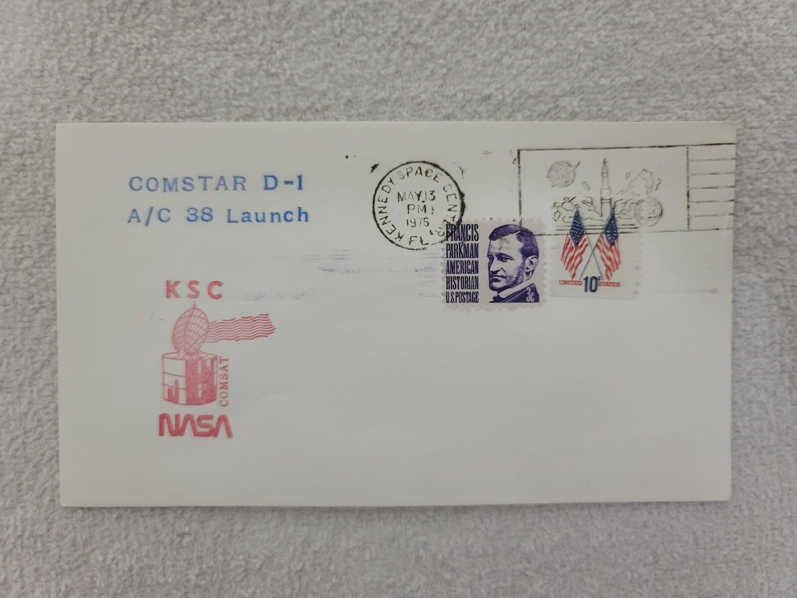 COMSTAR D-1 1A 05/13/76 | Space Cover