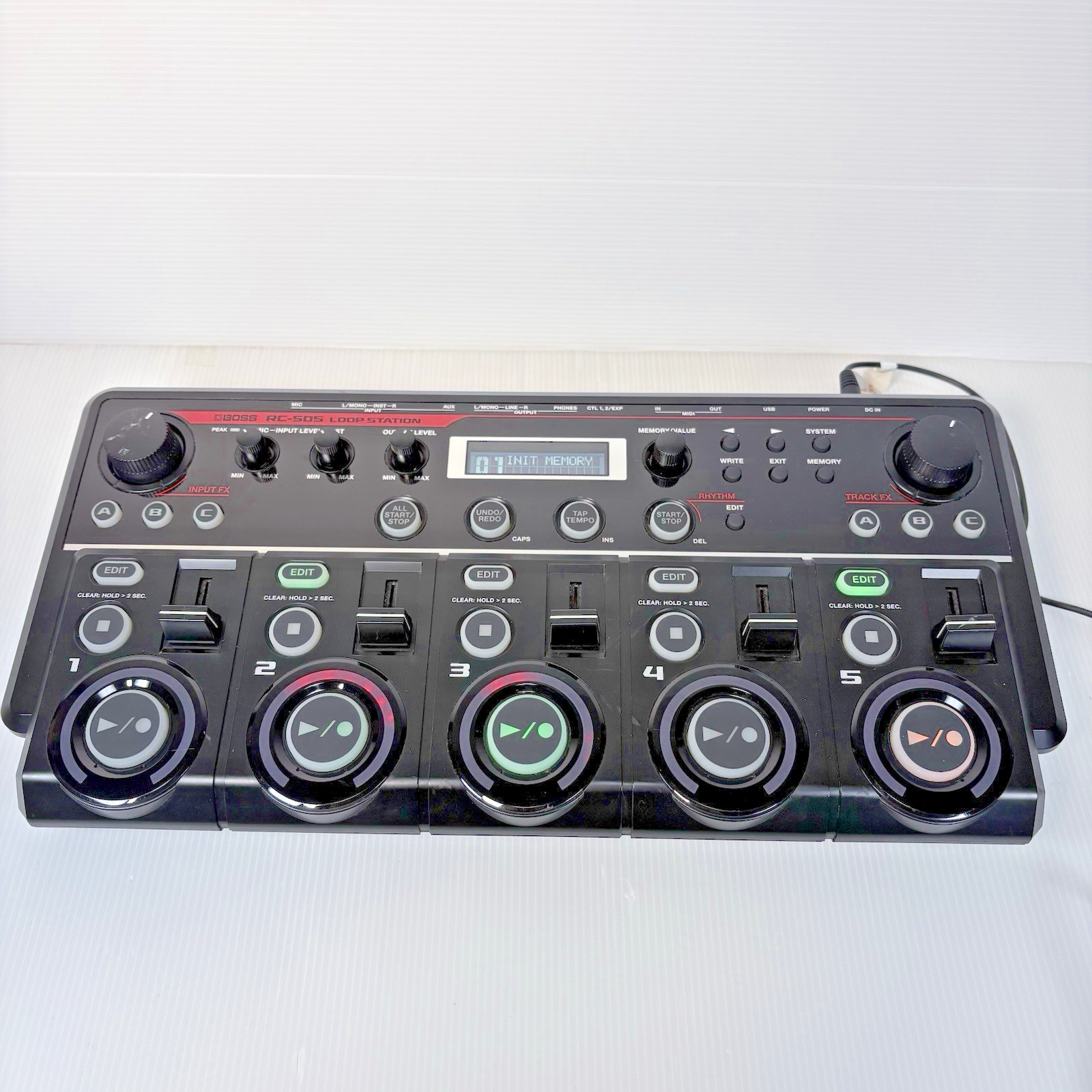 Boss RC-505 Loop Station Phrase Sampler Used Tested Working