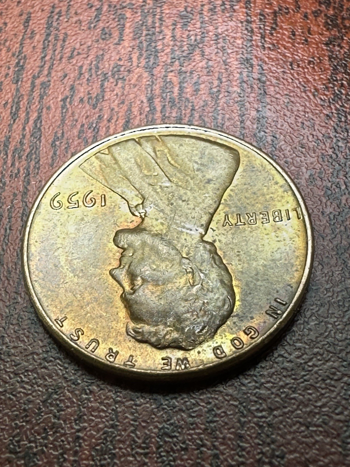 1959 Lincoln Memorial Cent DDO No Mint Mark Error Coin