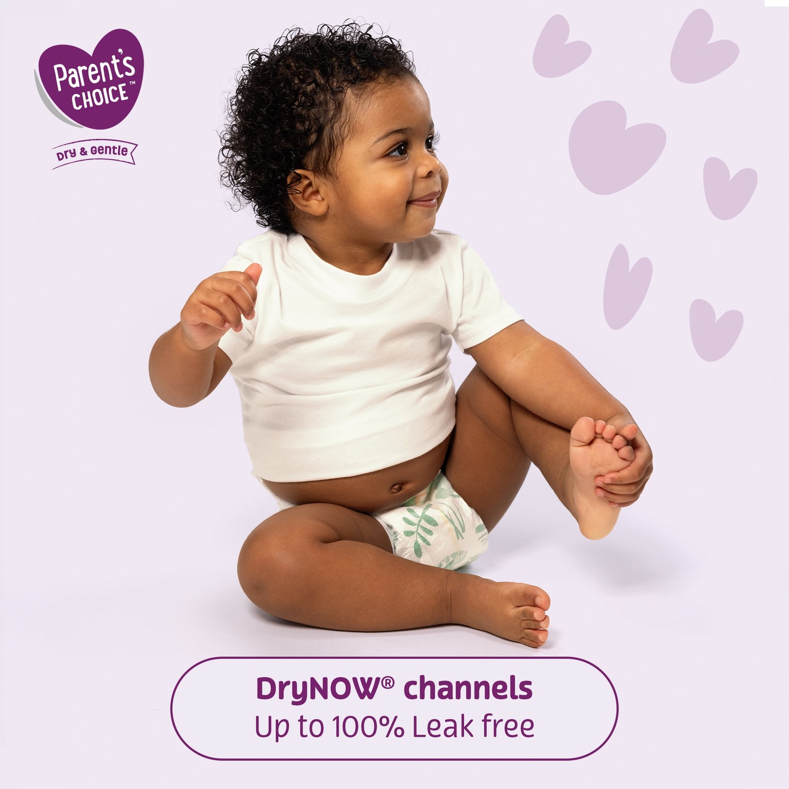 Parent's Choice Dry & Gentle Diapers Size 8, 64 Count (Select for More Options)