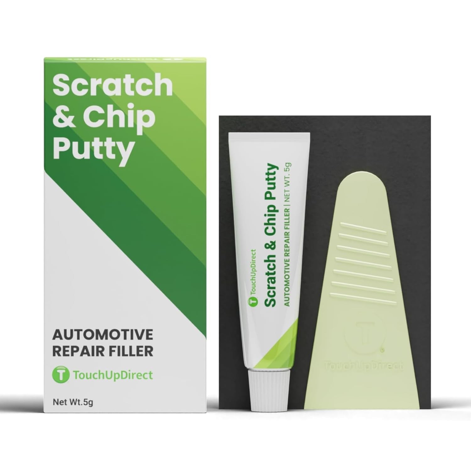 TouchUpDirect Scratch & Chip Putty - Ready-Mixed 5g Automotive 5 grams, Gray