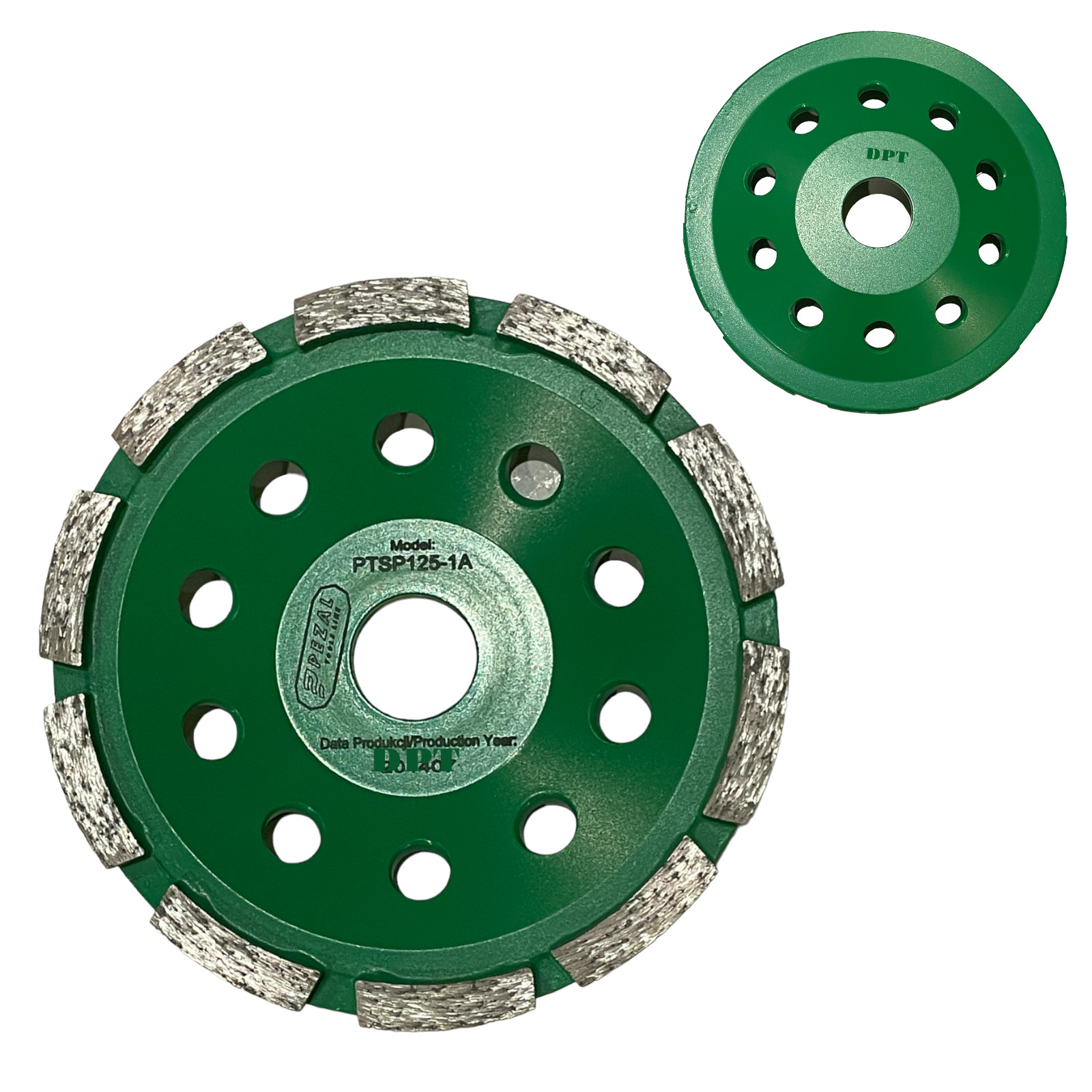 5" Diamond Cup Wheel for Concrete Masonry Angle Grinders 7/8" Arbor Single Row