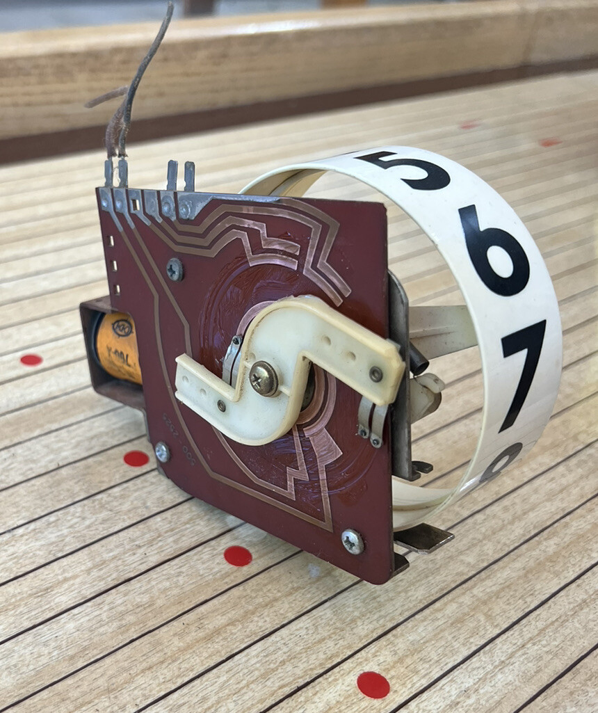 1972 Chicago Coin Score Reel Unit