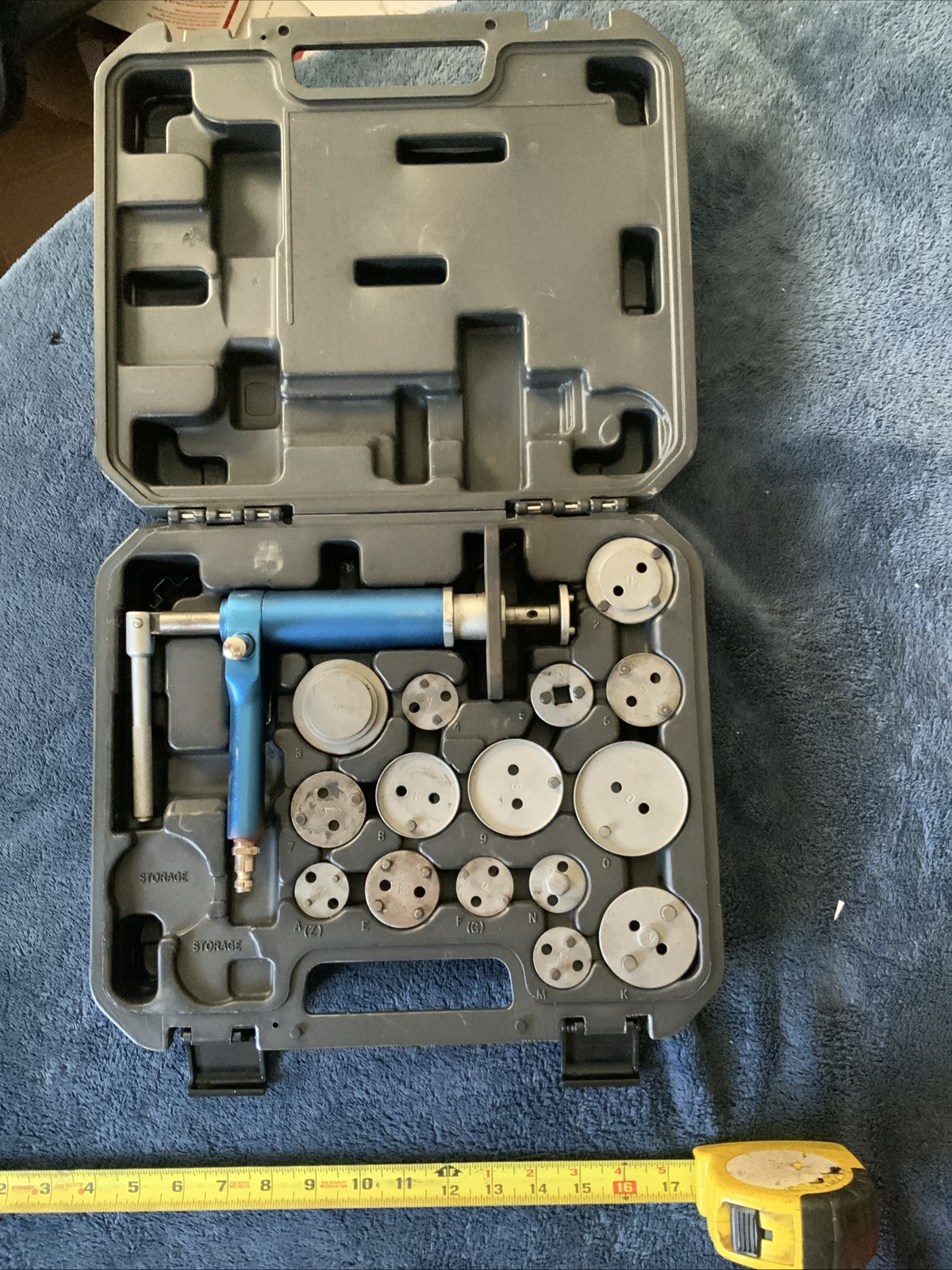 Mastercool Air Powered Brake Caliper Wind Back Tool Kit, 43050…