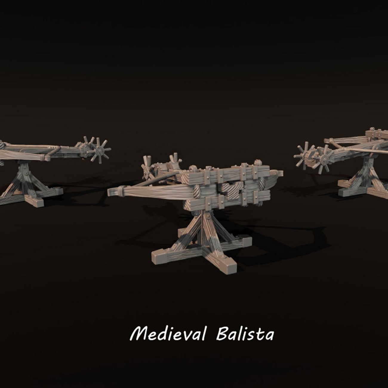Medieval - Ballista and Crew