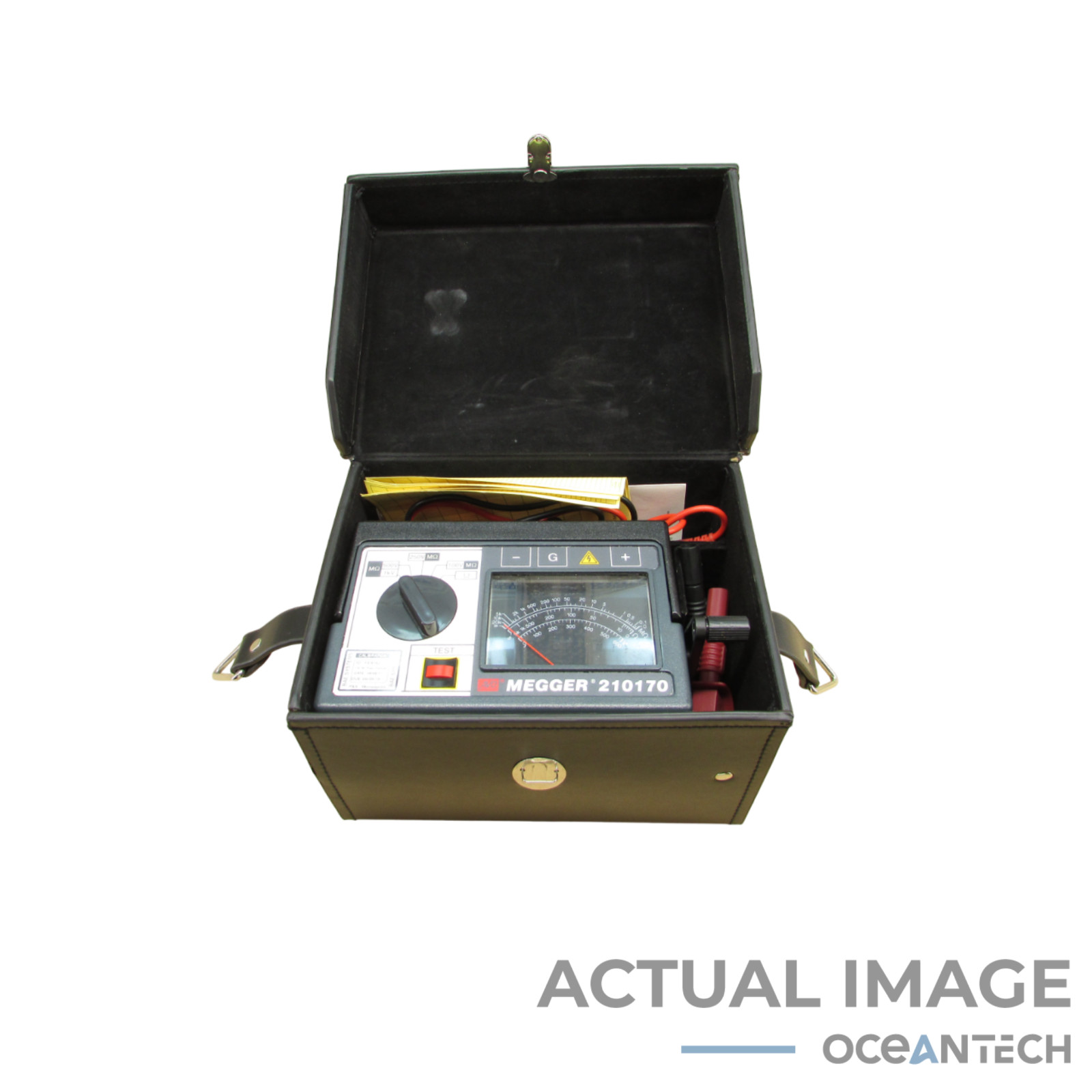 Megger 210170 Analog Hand Crank Insulation Resistance Tester