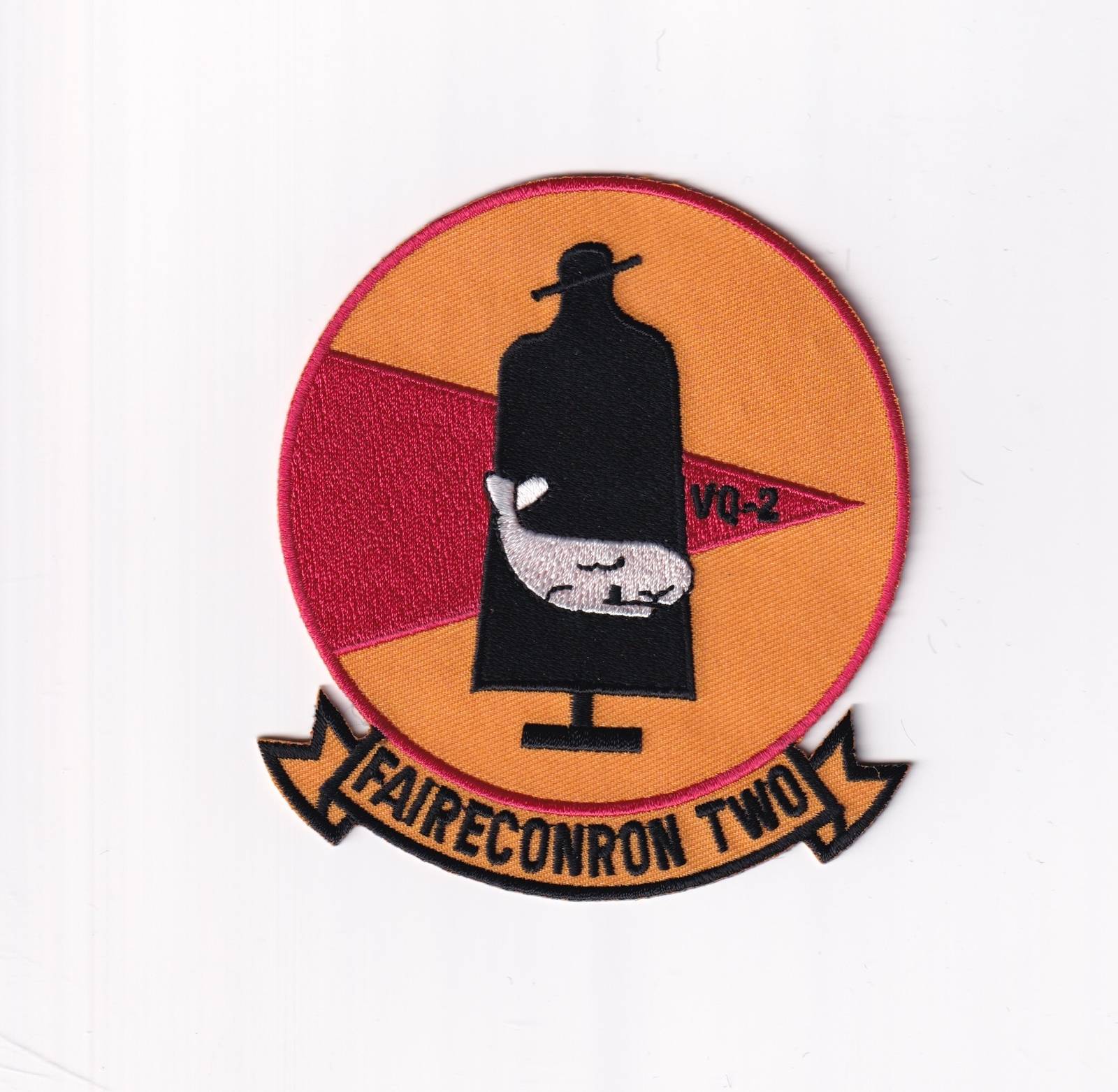 VQ-2 Sandeman Whale Patch – Sew On, 4"