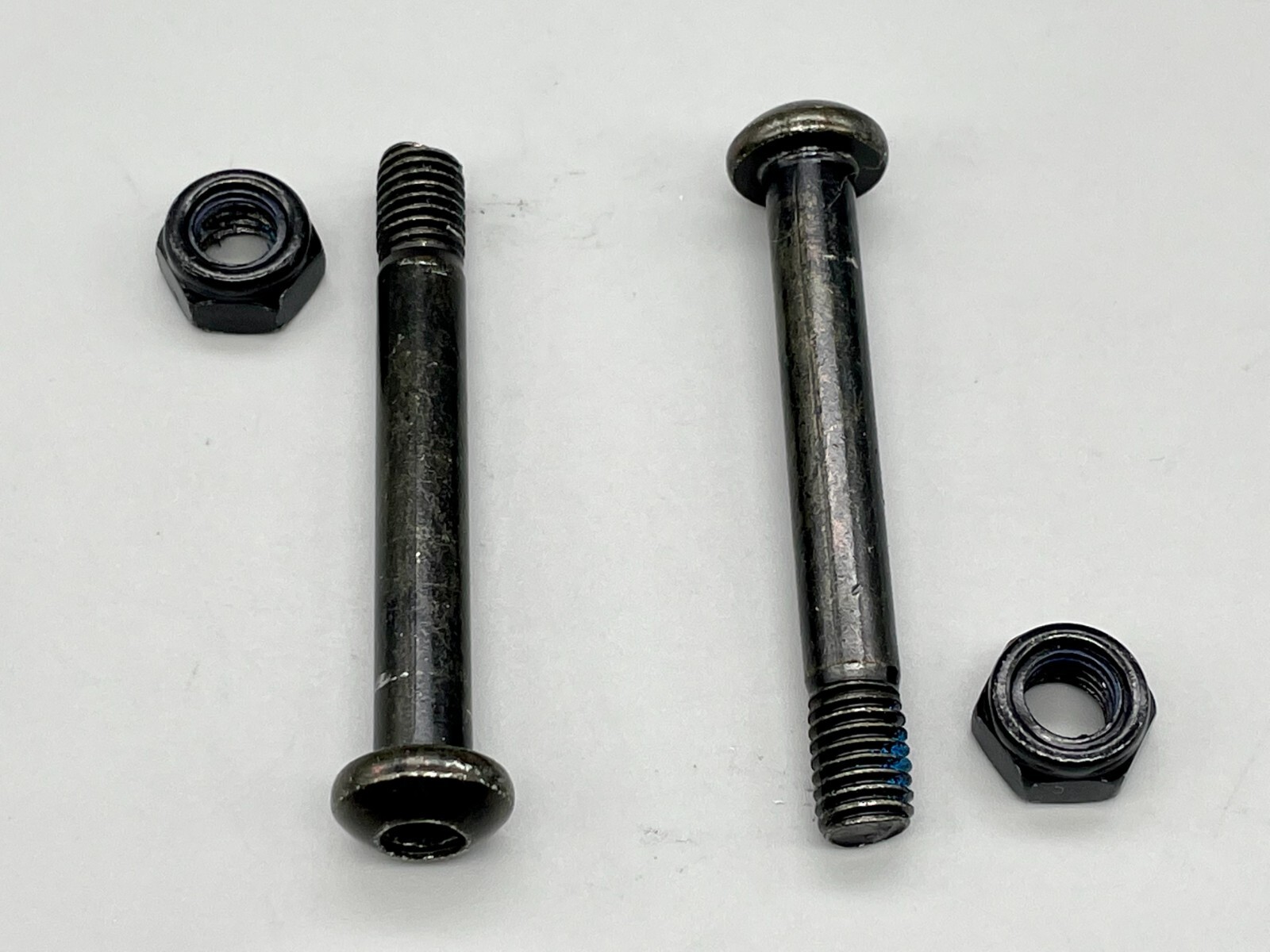 FRONT Wheel Axle, 2 Pack, NEW, Parts for the Medline Aluminum Rollator Walker