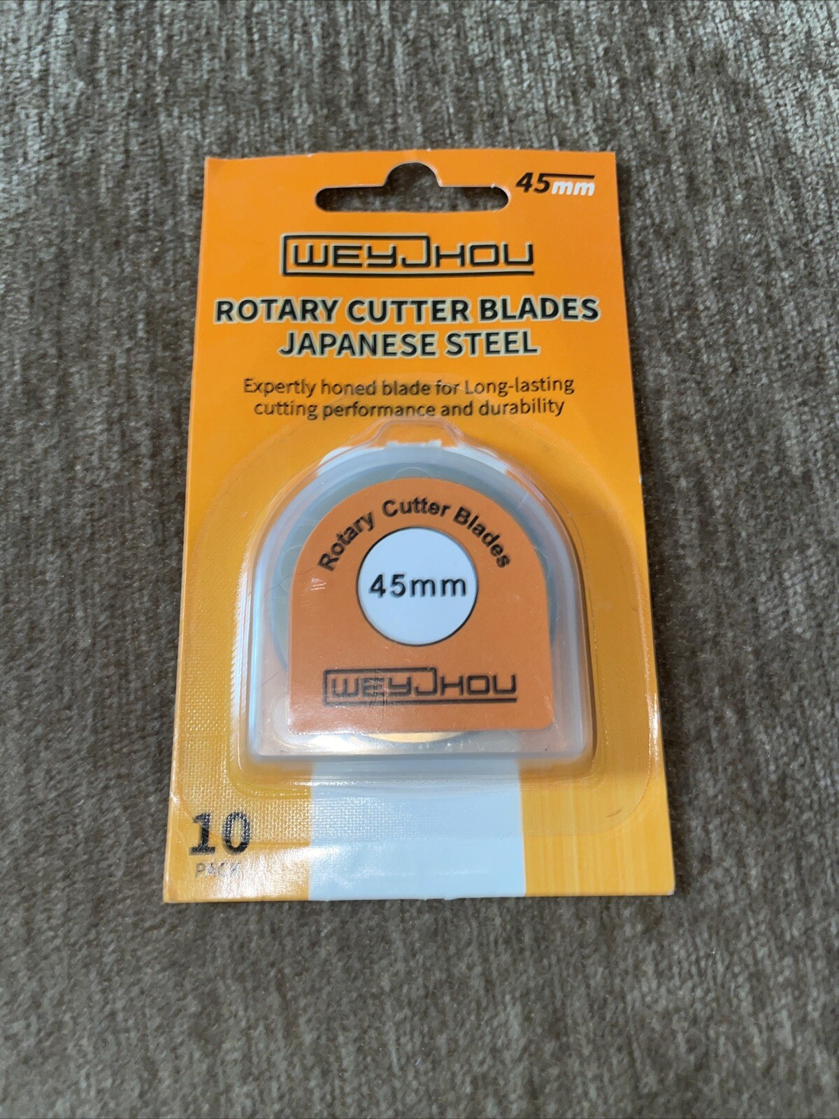 Japanese Steel 45mm Rotary Blades for Fiskars Turecut (10 CT)