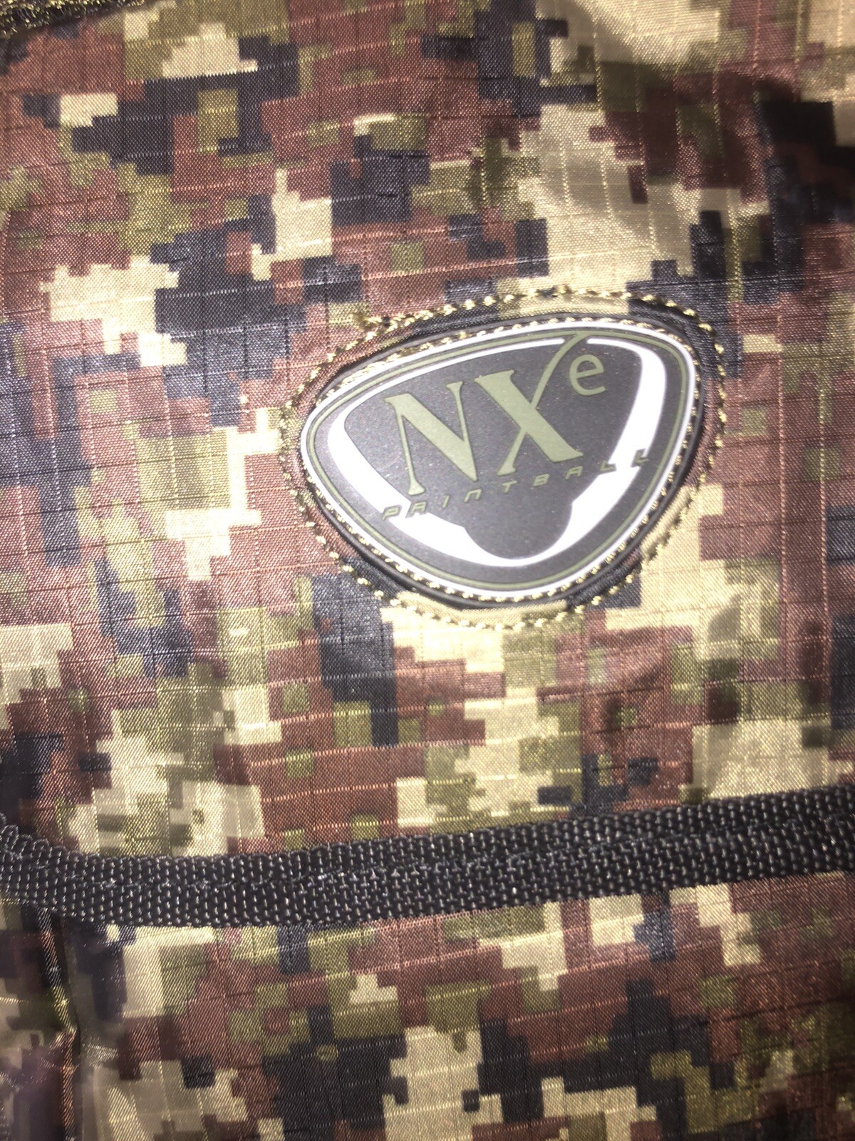 NXe Paintball UNIQUE digital camo back pack and pod holder