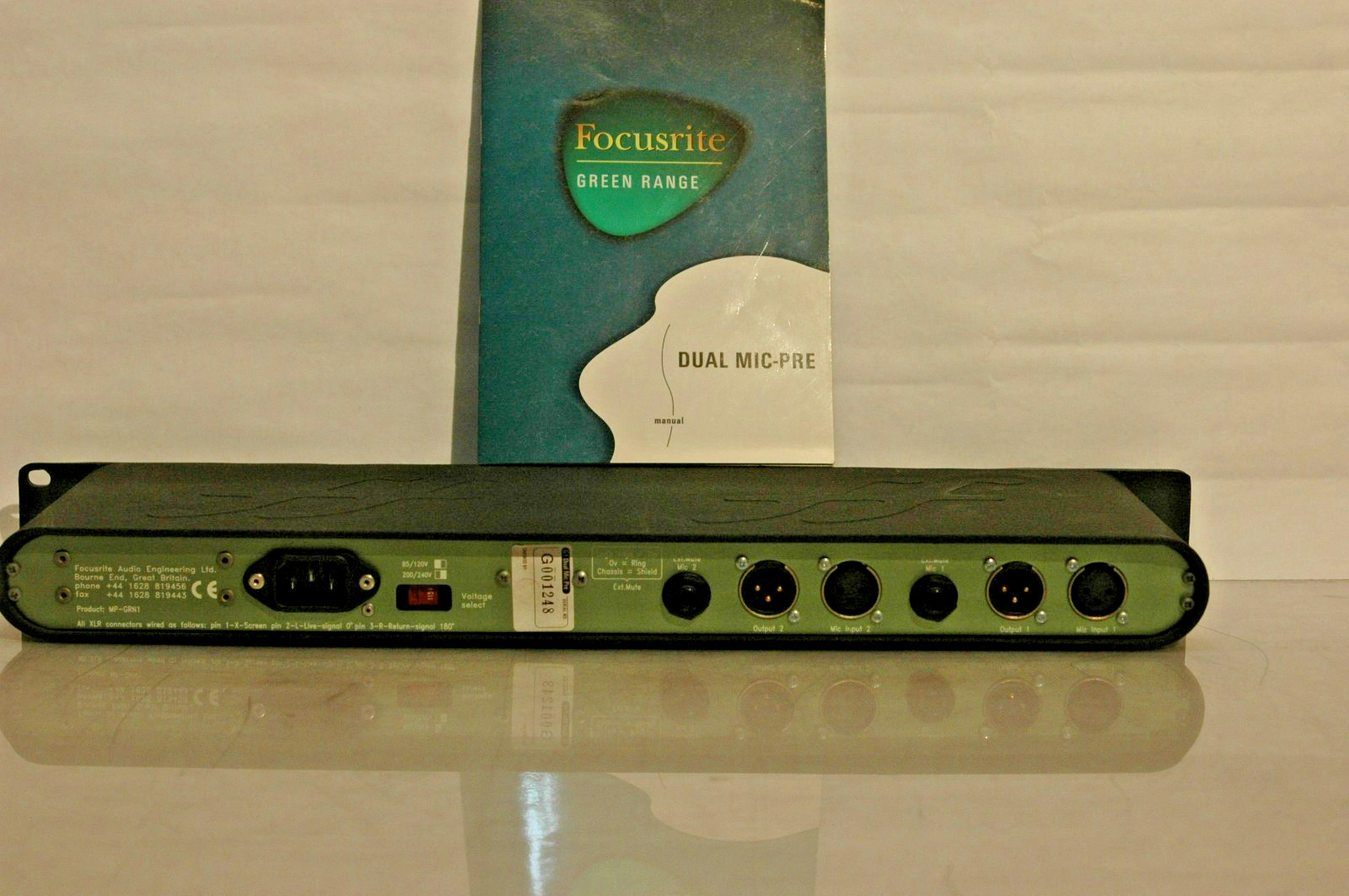 Focusrite Green 5 Channel Strip CL-GRN5 Preamp