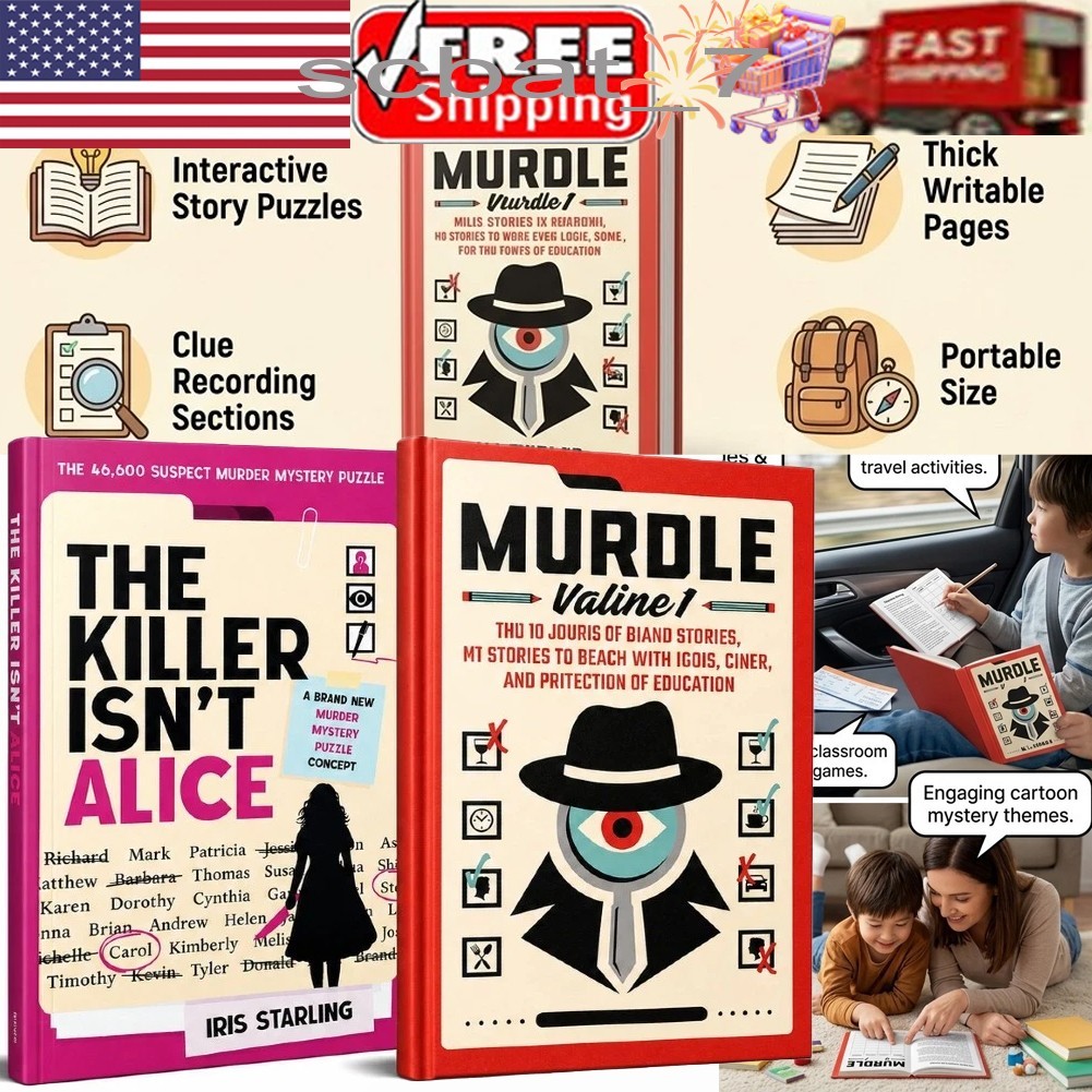 The Killer Isn't Alice/ Murdle: Volume 1: 100 Elementary Murder Mystery Puzzle