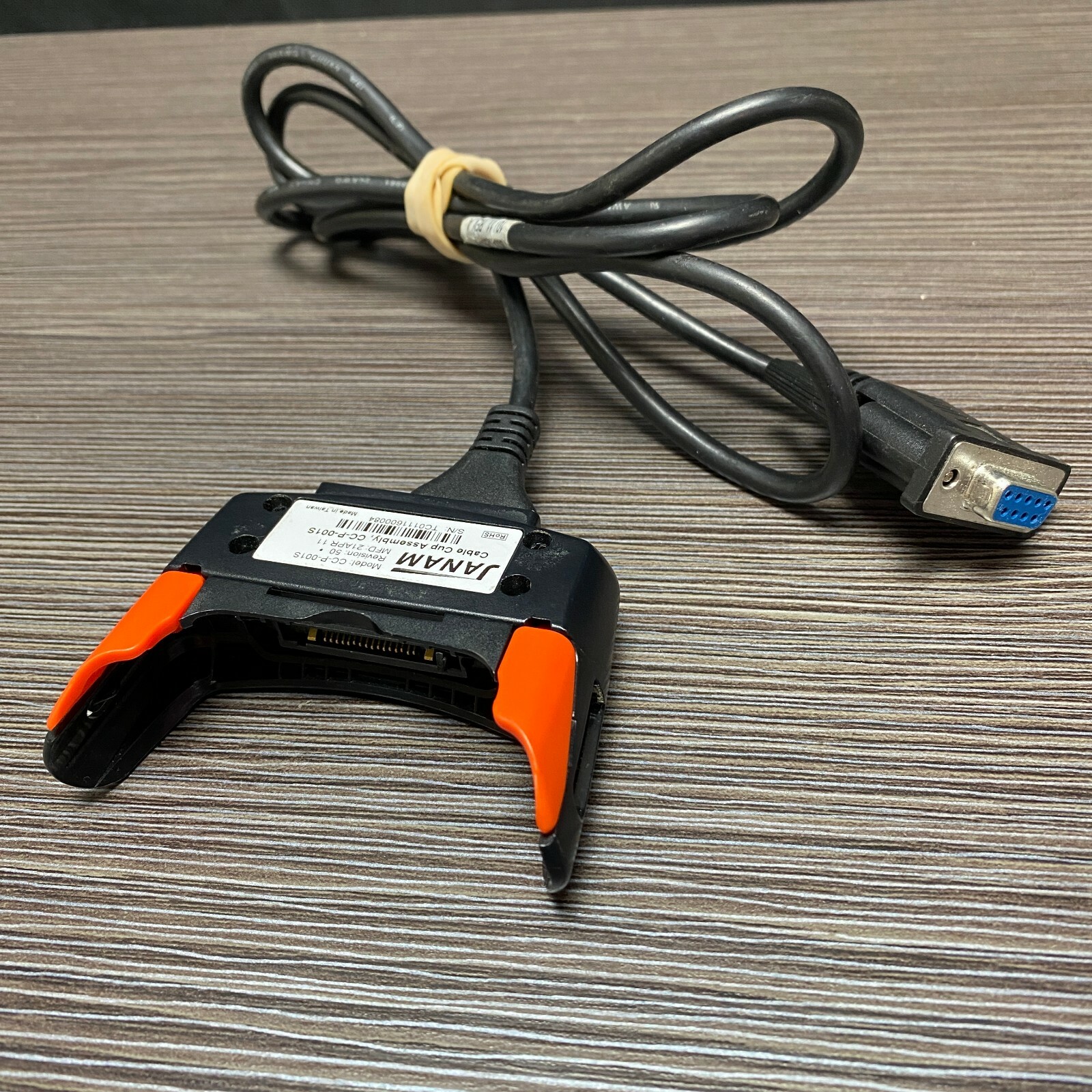 Janam CC-P-001S Serial Cable Cup Assembly For XP20 Handheld Scanner Unit
