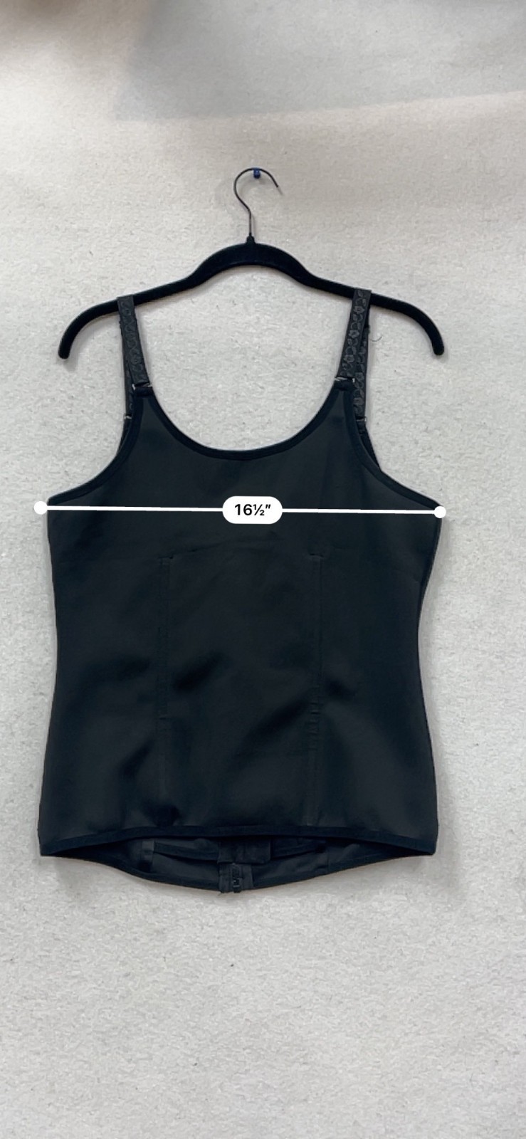 Gotoley Black Waist Trainer 2XL With Adjustable Straps #957A