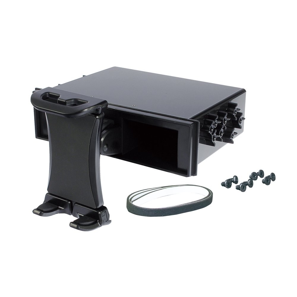 Tsuchiya Yac Car Supplies Car Audio Supplies DIN BOX Tablet Holder Black VP-D13