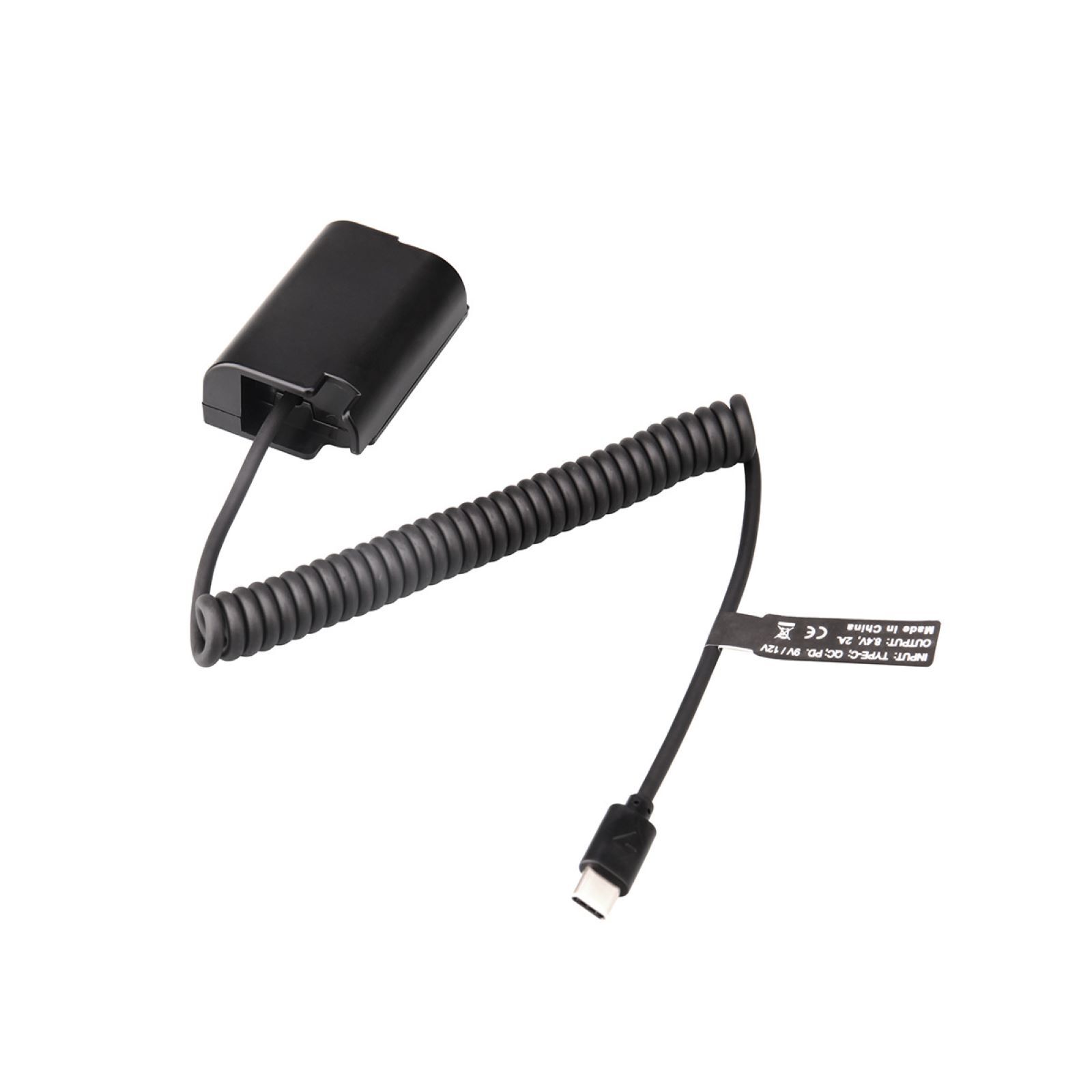 USB-C to DMW-BLK22/DCC17 Dummy Battery Power Cable For Panasonic GH3 Camera