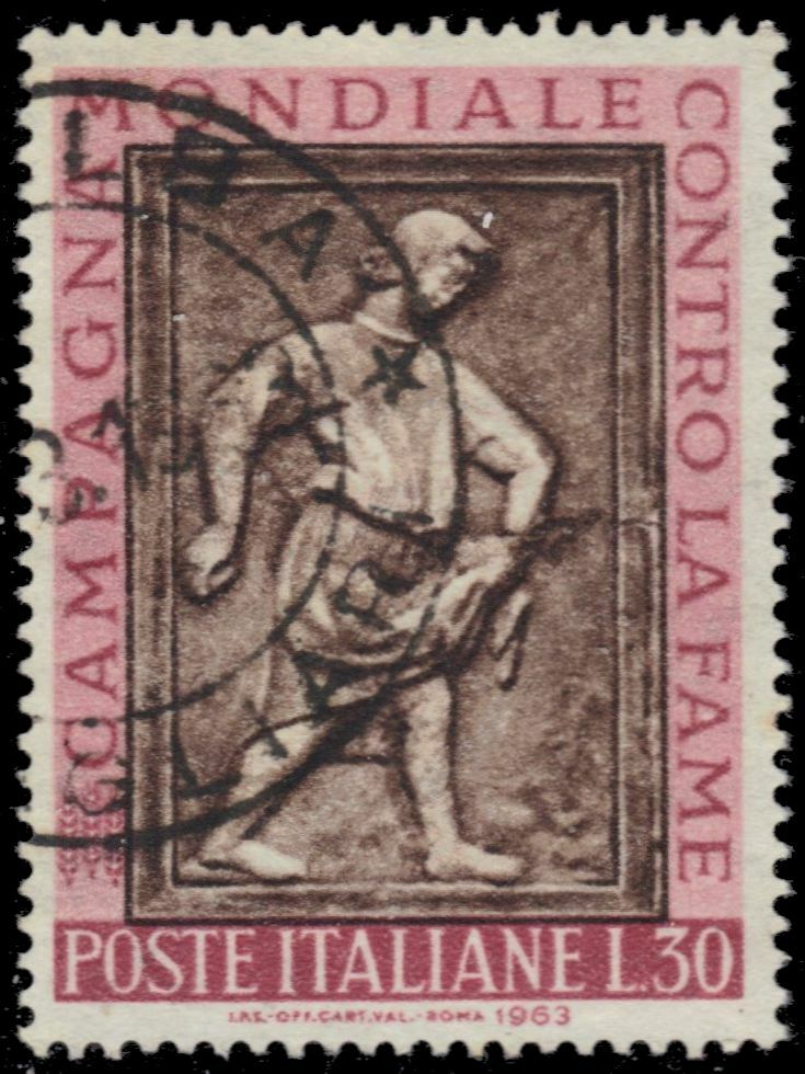 ITALY 871 - Freedom from Hunger Campaign "Sower" (pb29213)