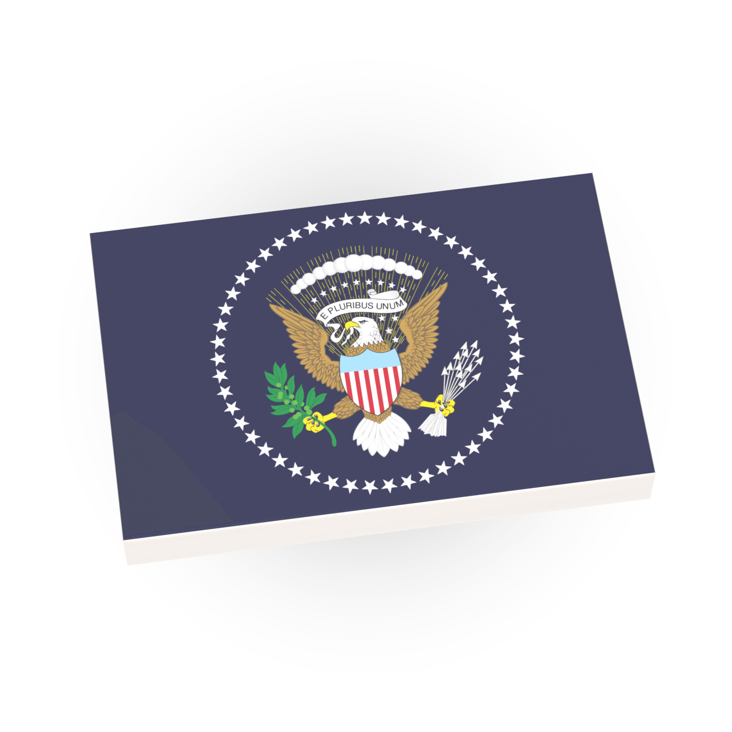 President Flag United States Custom Printed MOC - 2x3  - Minifig Brick City
