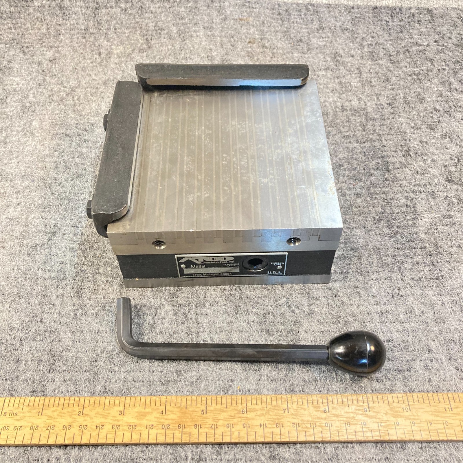 Atco Precision Tool Magnetic Base On/Off Switch 6" x 6" #BPMC 66C USA
