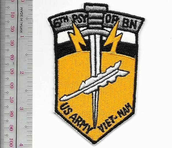 US Army Vietnam 6th Psychological Operations Battalion PSYOPS 1965 -NO TARIFF