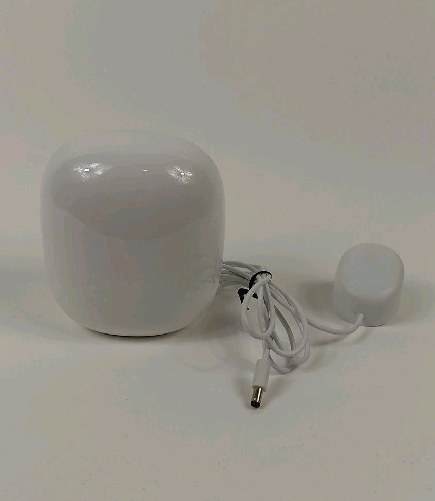 Google Nest WiFi Pro AC2200 Wi-Fi Mesh 6E Router/Access Point White (USED)