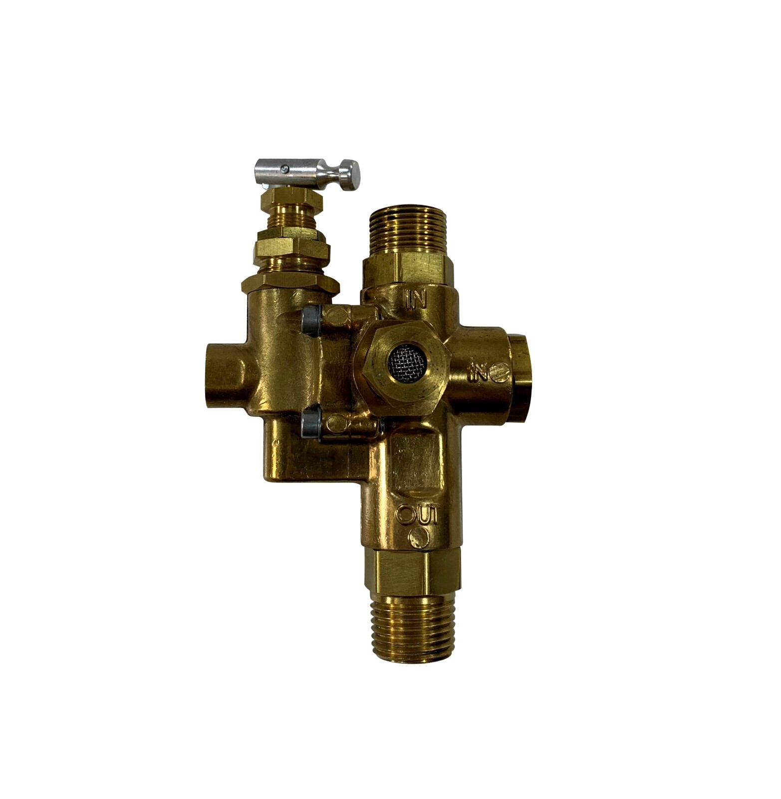 Combo Pilot, Unloader, Check Valve, With Throttle, 6.5HP Gas Air Comps + Below