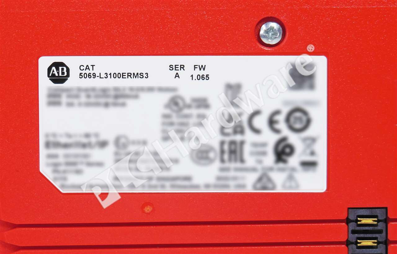 Surplus Allen Bradley 5069-L3100ERMS3 /A 2022 GuardLogix 5380 Safety Controller