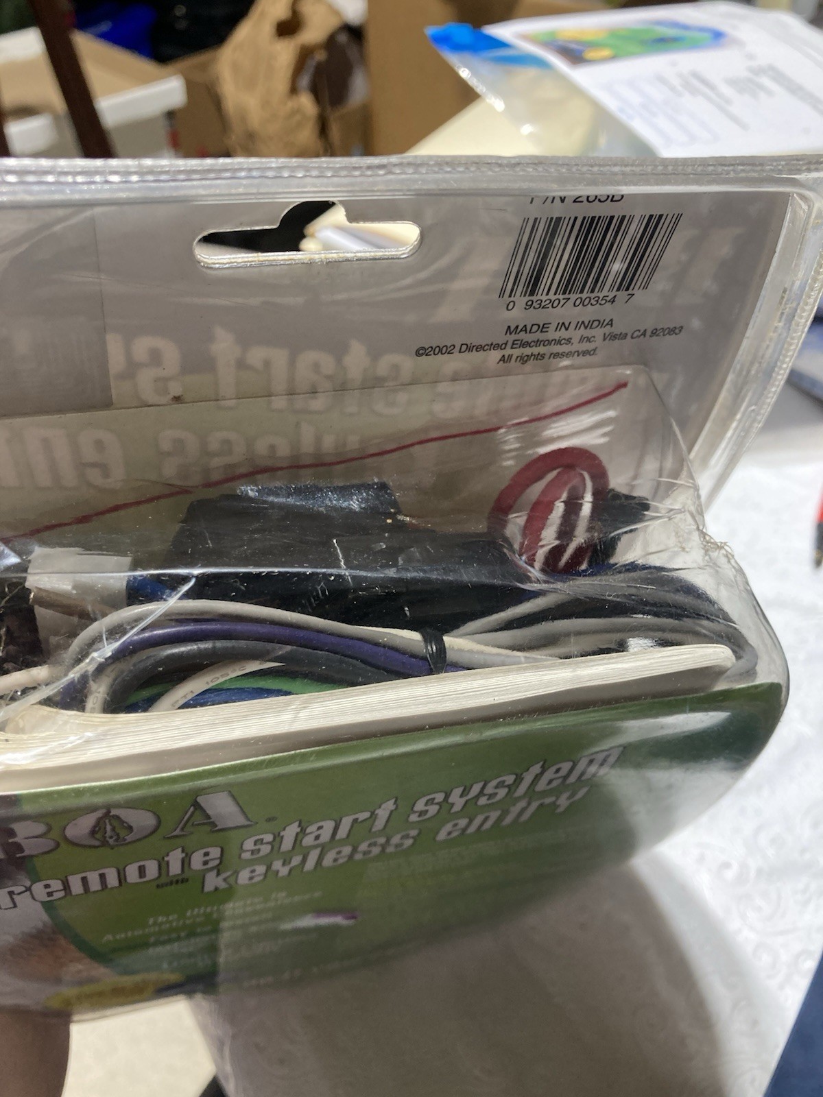 BOA Vehicle Remote Start System Kit DIY Keyless Entry Model 265B NEW SEALED