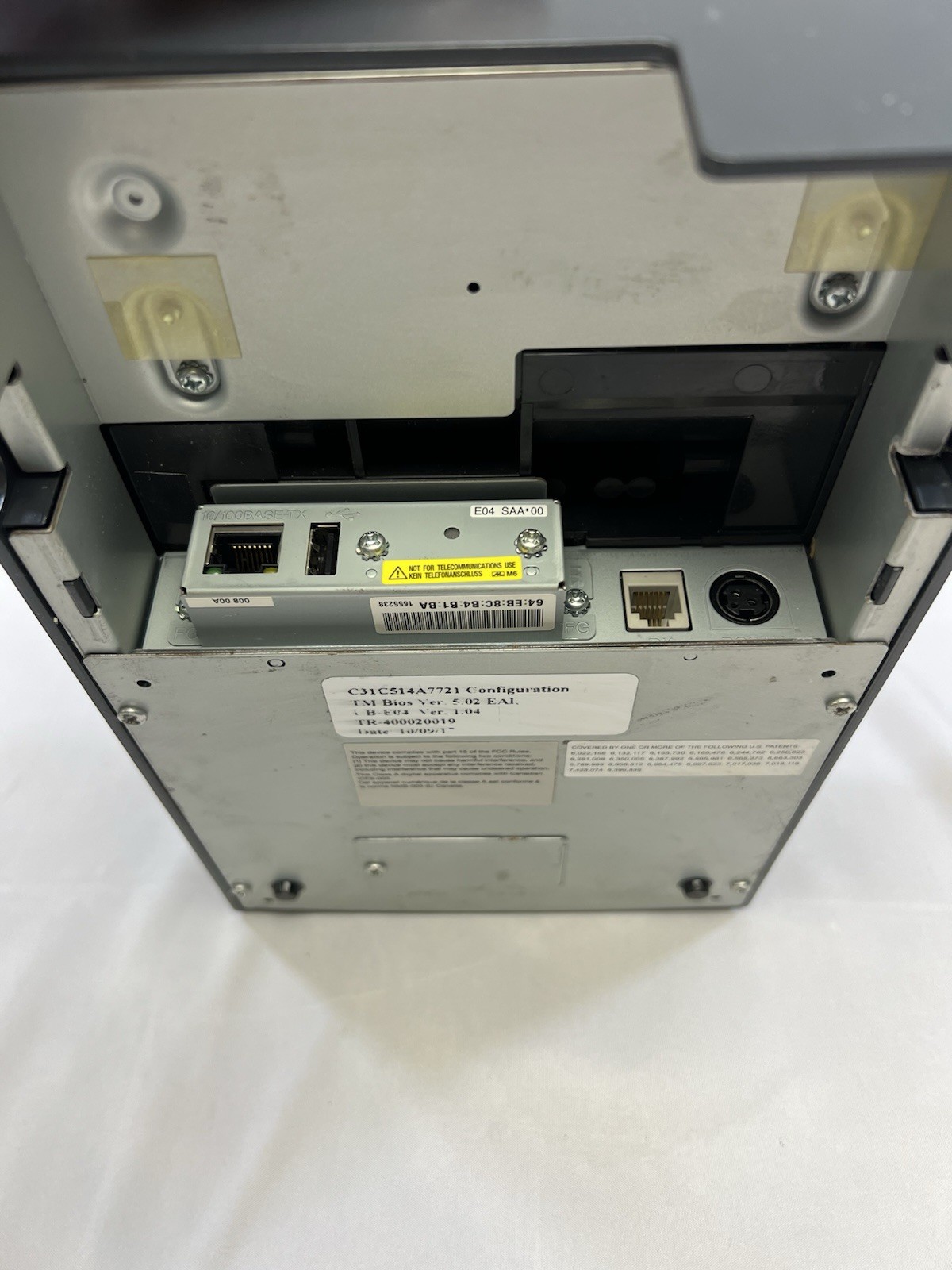 Epson TM-U220B M188B Ethernet Dot Matrix Printer (WORKS)
