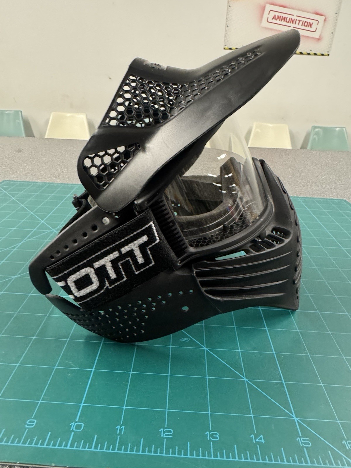 SCOTT goggle with visor. NOS. Rare!