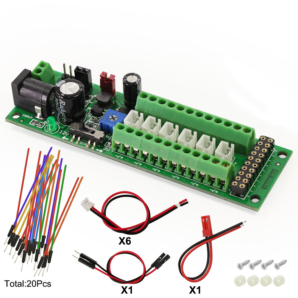 Power Distribution Board Self-adapt Power Distributor+Accessory LED Light Hub