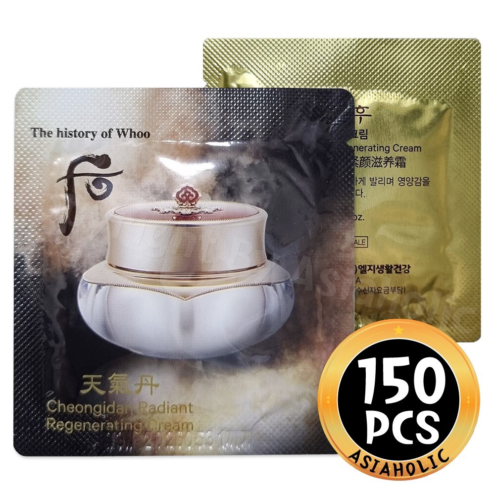 The history of Whoo Radiant Regenerating Cream 1ml x 150pcs (150ml) Hwa hyun