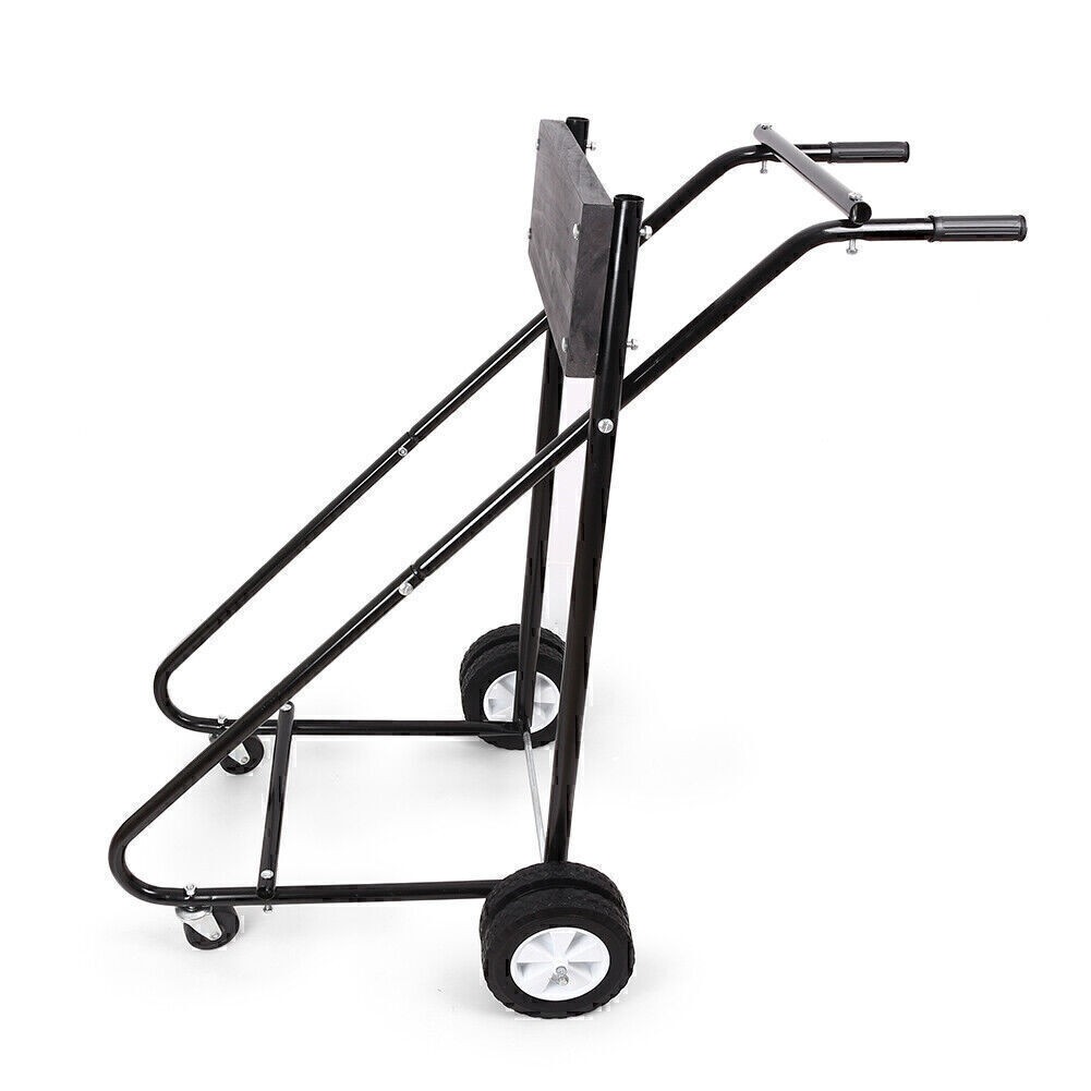 315 LBS Outboard Boat Motor Stand Carrier Cart Dolly Storage Pro Heavy Duty